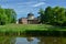 Veltrusy castle in spring - Czech Republic