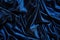 velvet fabric blue opal, in the style of dark blue and black, shiny ,glossy, shiny, renaissance