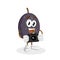 Velvet Tamarind mascot and background with camera pose