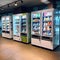 Vending machine for automated trading of consumer goods, equipment for lemonades and single products.