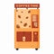 A vending machine, automatic machine, automat food