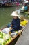 Vendor woman at the floating market