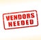 Vendors needed text buffered