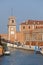 Venetian Arsenal,Fondamenta Arsenale, complex of former shipyard, Venice, Italy