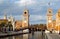 The Venetian Arsenal in Venice, northern Italy