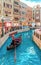 Venetian canals at Venetian Macao