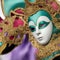 Venetian Carnival Mask. Generative Artificial Intelligence