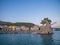 Venetian Castle and harbour of Nafpaktos. Gulf of Corinth, Greece.