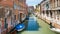Venetian cityscape in Venice city