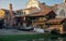 Venetian gondolas are built and maintained in San Trovaso boatyard, using traditional craftsmanship.