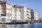 Venetian Palaces or Palazzos on the Grand Canal overlooking Bacino San Marco, Venice, Veneto, Italy