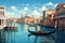 Venetian Serenity: Abstract Glimpses of Venice