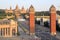 Venetian Towers, Fine Arts Museum of Barcelona, Spain