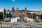 Venetian Towers, Plaza de Espana, Barcelona, Spain