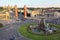 Venetian Towers, Plaza de Espana, Fine Arts Museum of Barcelona, Spain