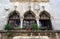 Venetian windows in Porec,Croatia