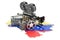 Venezuela cinematography, film industry concept. 3D rendering