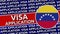 Venezuela Circular Flag with Visa Application Titles