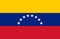 Venezuela flag, official colors and proportion correctly. National Venezuela flag. Vector illustration. EPS10. Venezuela flag vec