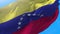 Venezuela flag video waving in wind 4K.