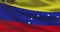 Venezuela national flag footage. Venezuelan waving country flag on wind