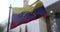 Venezuela national flag. Venezuela country waving flag. Politics and news illustration