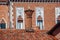 Venice, Ancient brick chimneys above the roofs