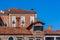 Venice, Ancient brick chimneys above the roofs