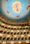 VENICE - APRIL 7, 2014: Interior of La Fenice Theatre. Teatro La