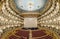 VENICE - APRIL 7, 2014: Interior of La Fenice Theatre. Teatro La