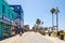 Venice Beach, coastal district with exclusive shopping