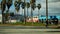 Venice Beach Recreational area looking toward board walk