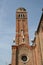 Venice, bell tower of the Frari