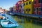 Venice, Burano island canal