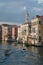 Venice canal with boats