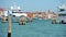 Venice Canal Tour Boats and Yachts. Venice, Italy, Europe.