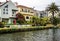 Venice Canals, cosy colorful house on the 13th August, 2017 - Venice Beach, Los Angeles, California