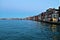 Venice city, canal, water, colours, multicoloured houses, romantic and ancient houses, sea and beauty in Italy