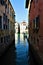 Venice city, canal, water, romantic and ancient houses, boat and travel