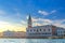 Venice cityscape with San Marco basin of Venetian lagoon water