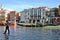 Venice. Flood. Gondolier