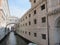 Venice -- from freedom to prison -- over the Bridge of Sighs