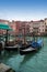 Venice: gondola waiting for a romantic ride