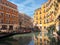 A Venice gondolas parking view