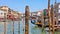 Venice - Grand Canal at the famous Rialto Bridge