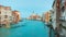 Venice grand canal santa maria della salute panorama 4k time lapse italy