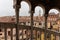 Venice, Italy, 03.31.2024: The spiral staircase most impressive and valuable in Venice. Scala Contarini del Bovolo