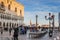 Venice, Italy - 2009. Piazza di San Marco. Doge\'s Palace and Bas