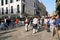 Venice, Italy -  27/09/2019: Young People Take to Streets in a Global Strike Protesting Climate Change. Fridays For Future