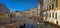 Venice, italy - classic image of venetian canals with gondola